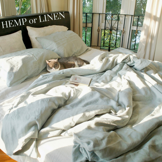 hemp or linen cover photo