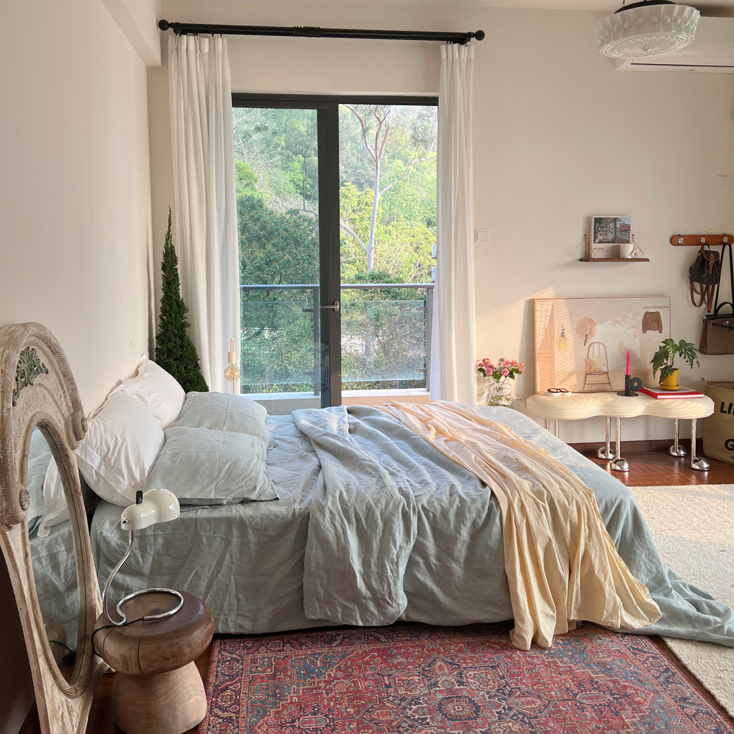 Sage 100% Hemp Doona Cover