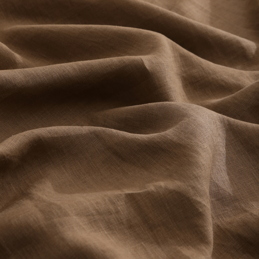 Umber Brown 100% Hemp Flat Sheet
