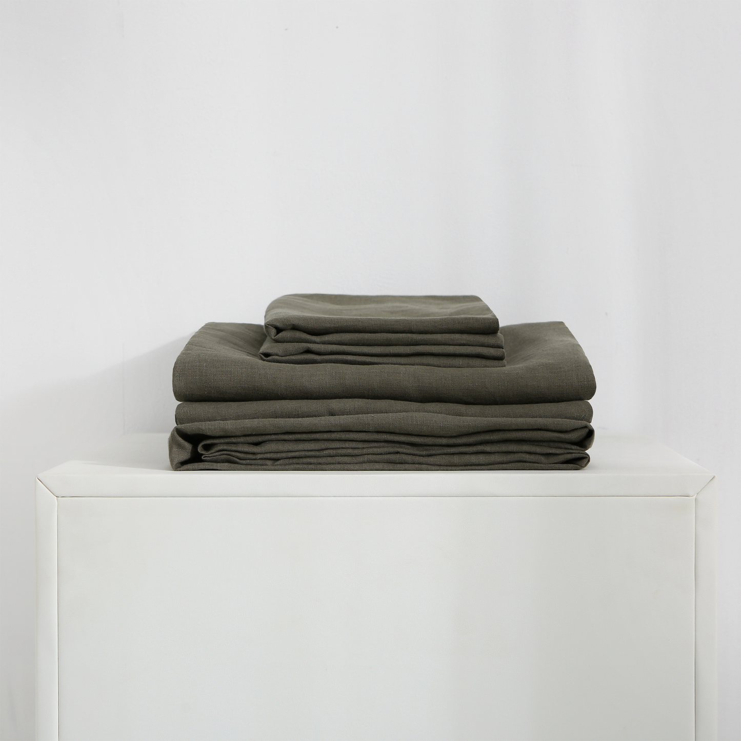 Olive Green 100% Hemp Sheet Set