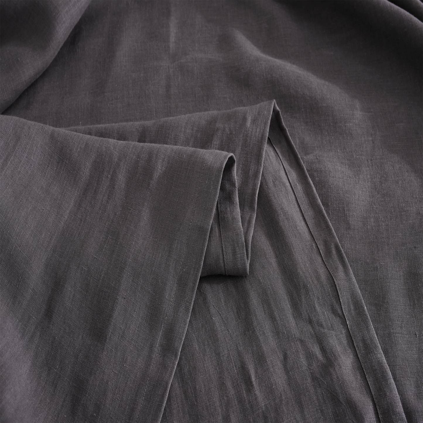 Charcoal 100% Hemp Fitted Sheet