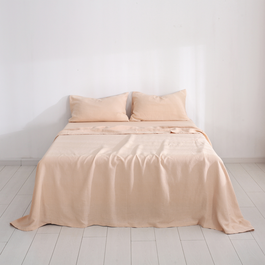 Light Pink 100% Hemp Sheet Set