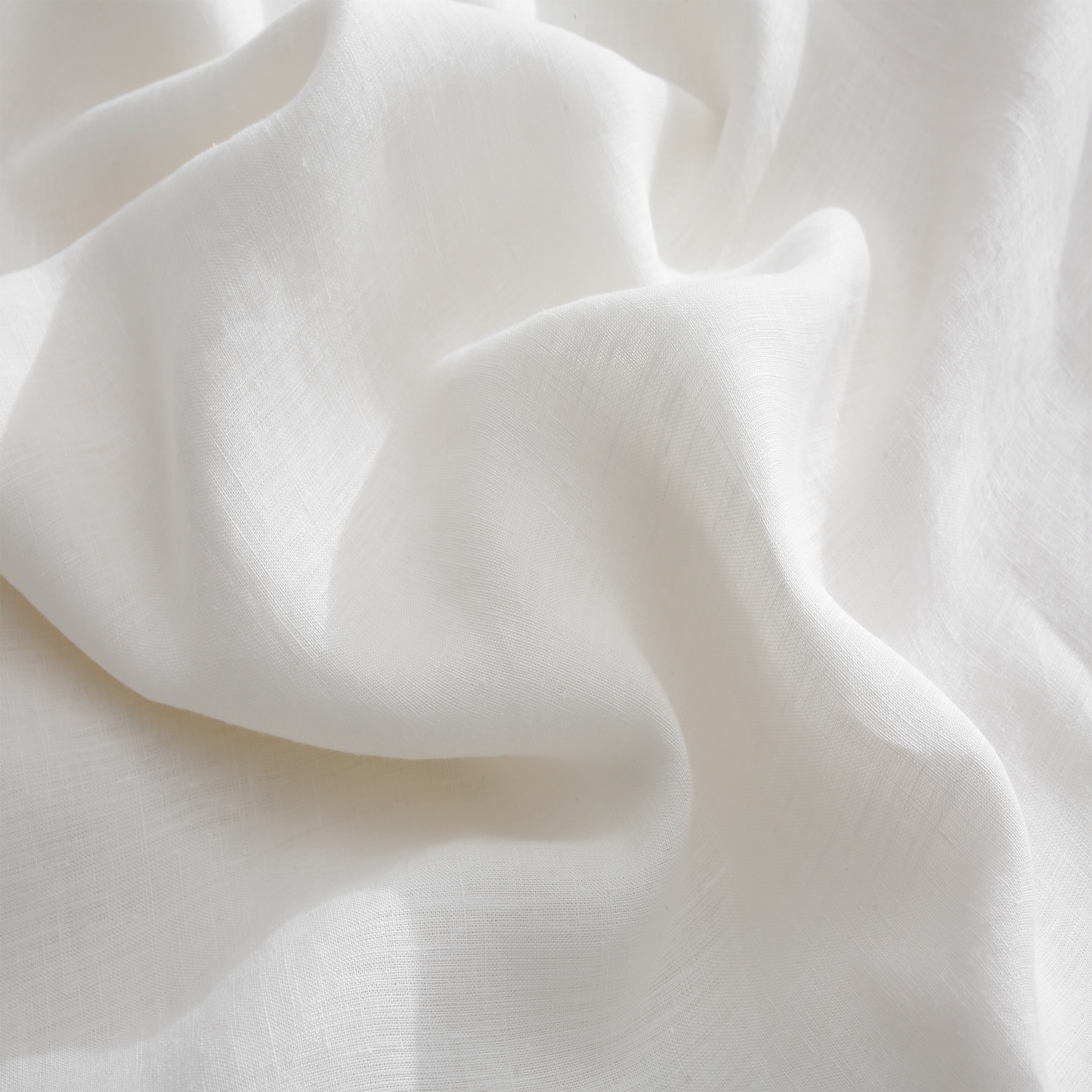 White 100% Hemp Fitted Sheet