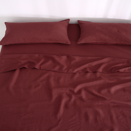 Burgundy 100% Hemp Full Set