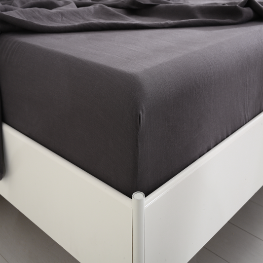 Charcoal 100% Hemp Flat Sheet